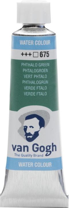 Produktbild Van Gogh Aquarellfarbe 675 Phthalogrün, 10 ml (Petrol, 10 ml)