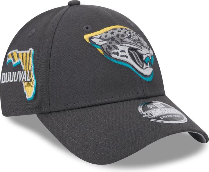Actual product image New Era 9Forty Stretch Cap 2024 DRAFT Jacksonville Jaguars (One size)