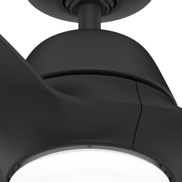 Produktbild Hunter Fans DC Deckenventilator Calabasas Schwarz mit LED (40 dB)