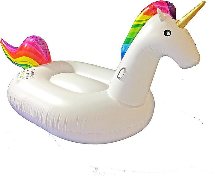 Unicorno dell'isola di nuoto