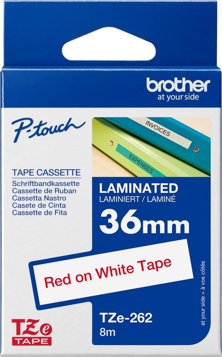 Produktbild Brother P-Touch (3.60 cm, Rot)