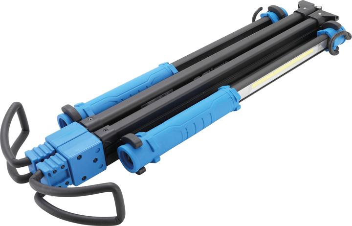 Actual product image BGS COB LED Bonnet Lamp with Battery and Telescopic Bar 2 COB-LED-Handheld Work Lamps (1500 lm)