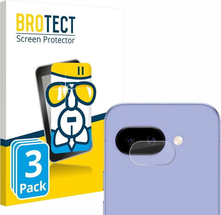 Actual product image BROTECT AirGlass Glass (3 Piece, Google Pixel 9a)