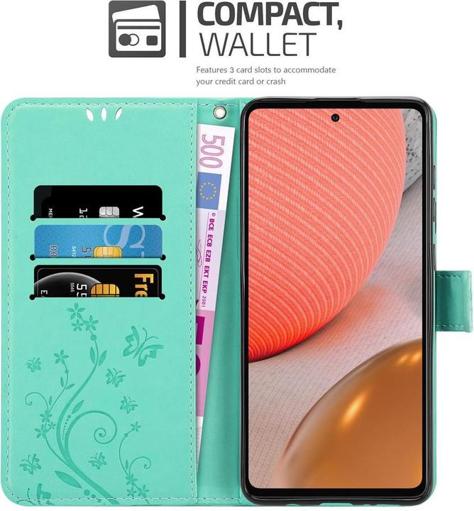 Immagine prodotto Cadorabo Copertina del libro a fiori (Samsung Galaxy A72, Samsung Galaxy A72 5G)