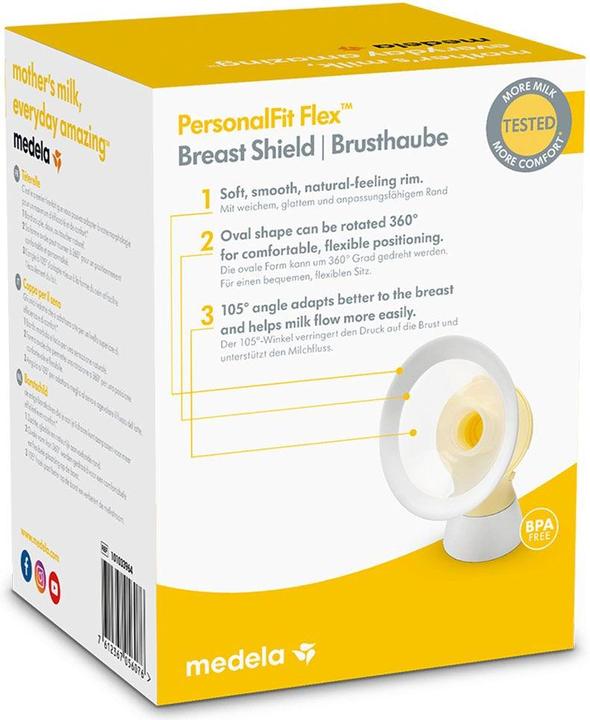 Immagine prodotto Medela PersonalFit Flex, 2 tubi toracici taglia S (21 mm)