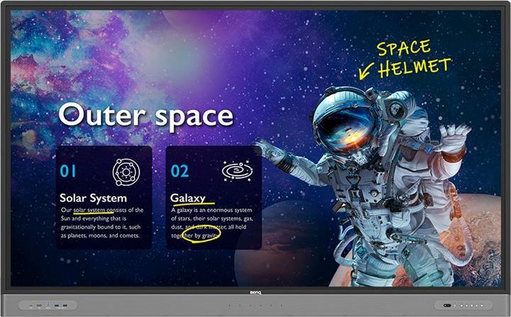Actual product image BenQ RM7503 75IN UHD 3840X2160 (3840 x 2160 Pixels, 75")