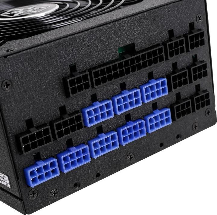 Produktbild Silverstone SST-ST1100-TI v1.1 Strider 80 PLUS Titanium, modular - 1100 Watt (1100 W)