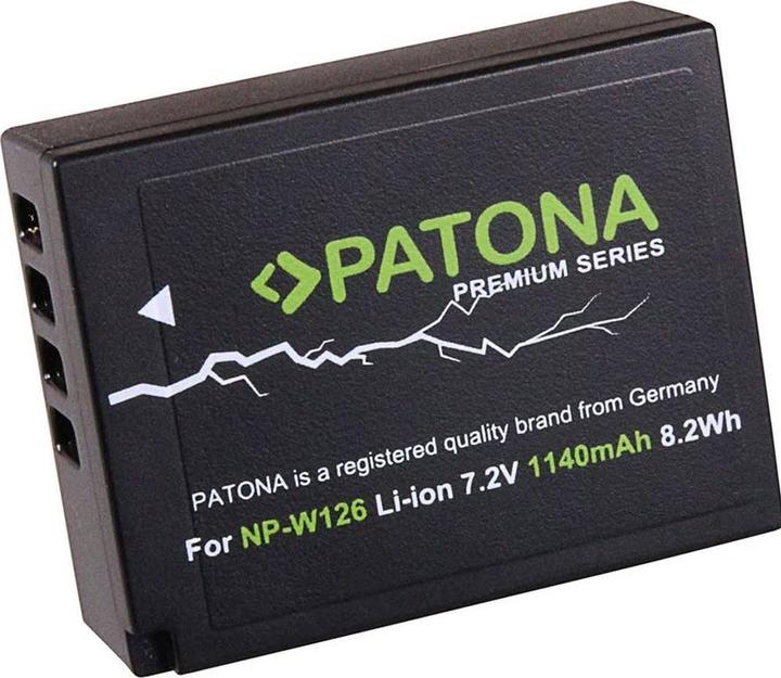 Patona Appareil photo numérique à batterie Premium NP-W126 (Batterie de l'appareil photo)