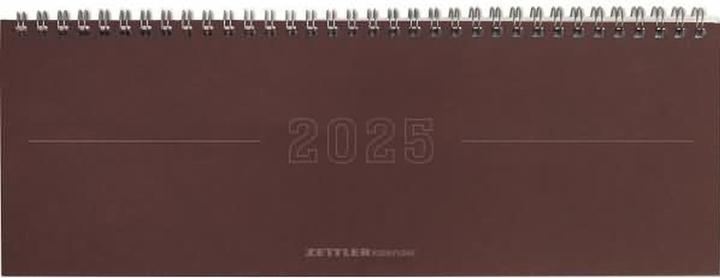 Valeurs nutritives et ingrédients Calendrier de bureau Papyrus 2025 rouge, 29,7x10,5cm, calendrier de bureau avec 112 pages (297 x 105 mm, Couverture rigide, Allemand)
