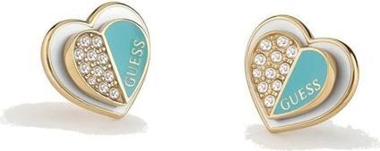 Guess Delicate gold-plated earrings Lovely JUBE03047JWYGTQT/U