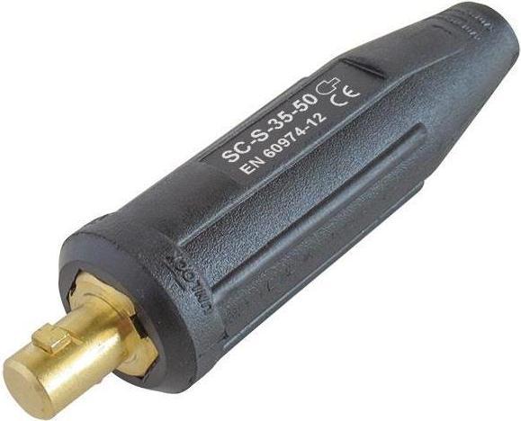 Actual product image HP Autozubehör Welding cable coupling Ground socket KB 25