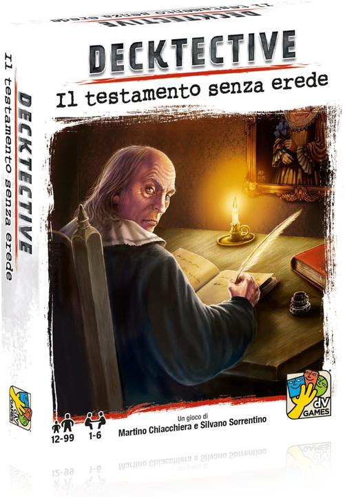 Actual product image DV Giochi Decktective - Il Testamento Senza Erede