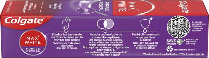 Produktbild Colgate Zc Max White Purple (75 ml)