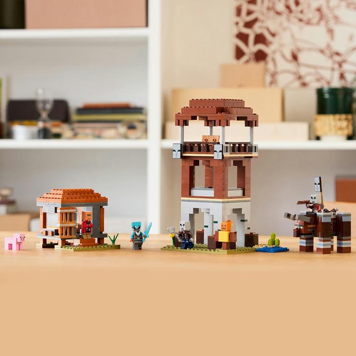Productafbeelding LEGO Ein Verwüster am Plünderer-Aussenposten (21278, LEGO Minecraft)