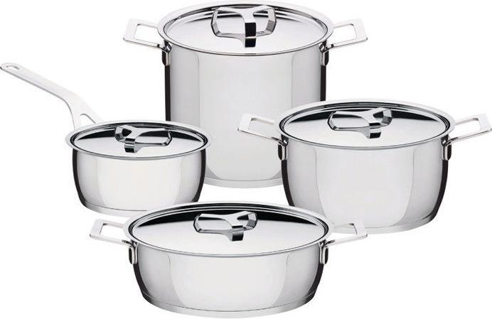 Immagine prodotto Alessi Pentole e padelle (14 cm, Pentola, Alluminio, Acciaio inossidabile)