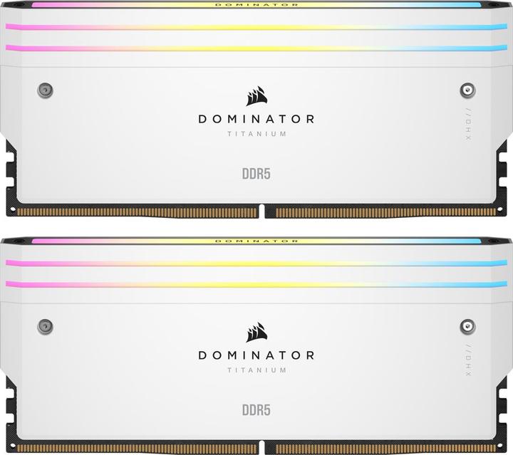 Image du produit Corsair Dominator Titanium (2 x 24 Go, 7200 MHz, RAM DDR5, DIMM)