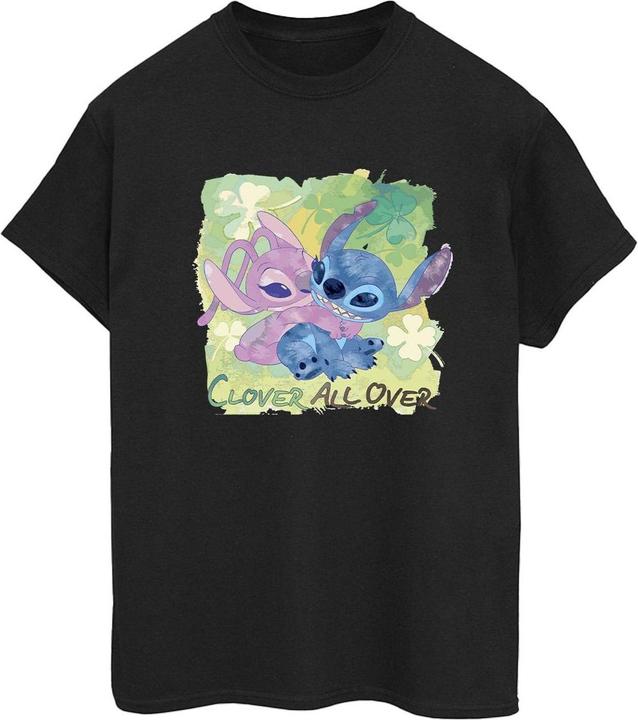 Produktbild Disney Lilo And Stitch St Patrick's Day Clover TShirt (XL)
