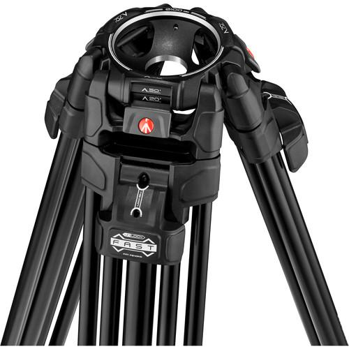 Actual product image Manfrotto 526, Fast Twin, Alu, 2n1 (Metal)
