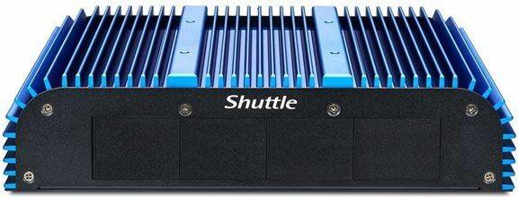 Produktbild Shuttle BPCAL02-i3XA industrial Box-PC, Core i3-1215U, 8GB RAM, 128GB M.2 SSD, 2x LAN, 3x COM, 1xHD (Intel Core i3-1215U, 8 GB, 128 GB, Intel UHD Graphics)