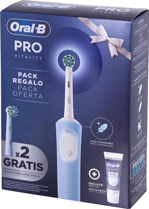 Actual product image Oral-B Vitality Pro + Pasta + 2 końcówki (Oscillating toothbrush)