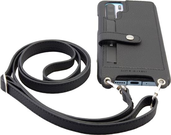 Actual product image Mike Galeli Back cover Lenny with strap black (Huawei P30 Pro)