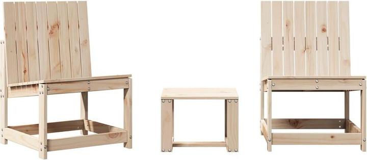 Produktbild VidaXL 3-tlg. Garten-Lounge-Set