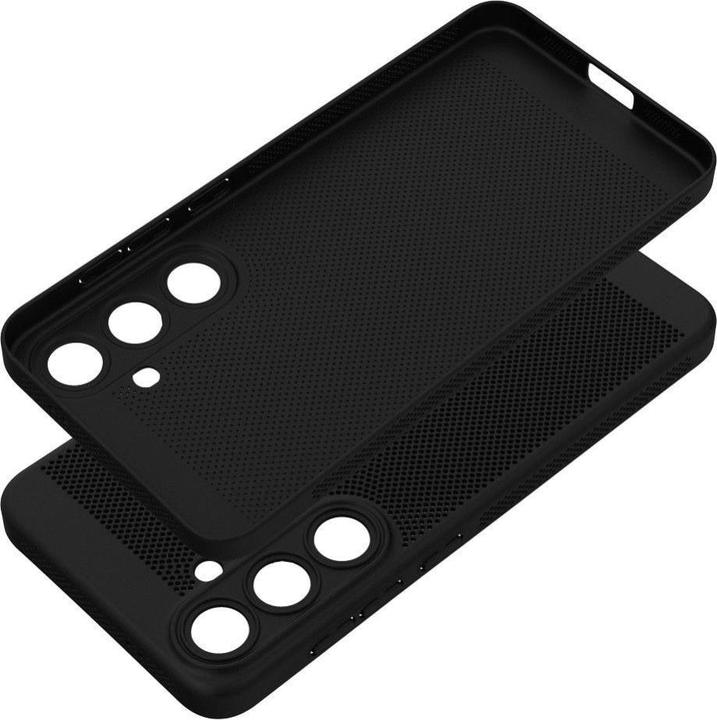 Produktbild OEM Back panel cover BREEZY Case for SAMSUNG S24 Plus black (Samsung Galaxy S24+)