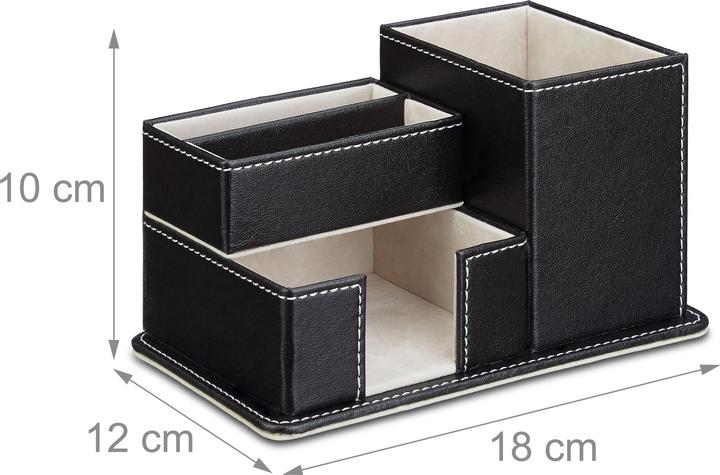 Immagine prodotto Relaxdays Portapenne nero
