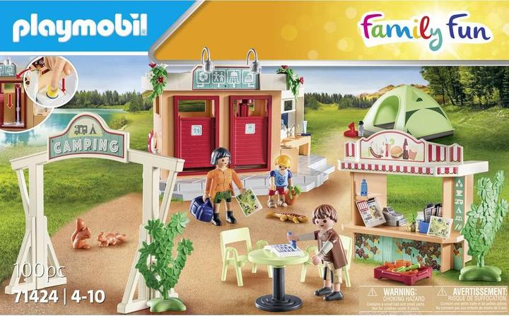 Image du produit Playmobil 71424 Camping (71424, Playmobil Family Fun)