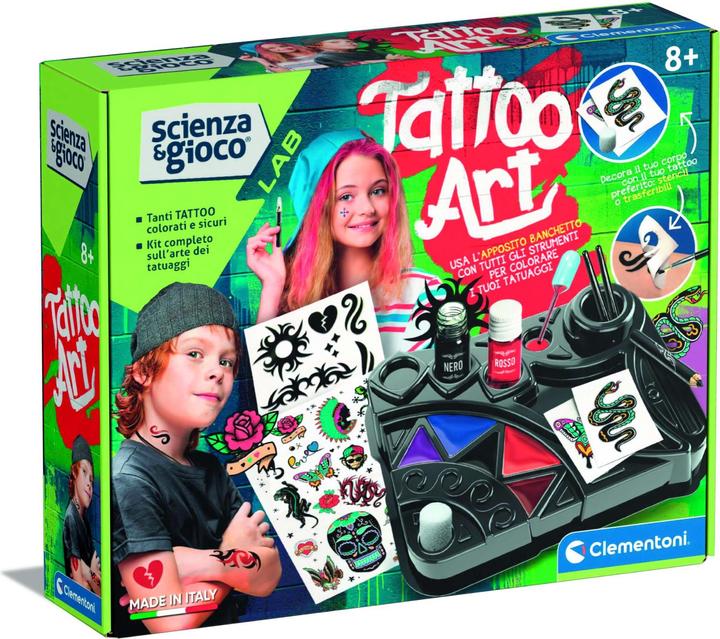 Produktbild Clementoni Science & Game - Tattoo Art