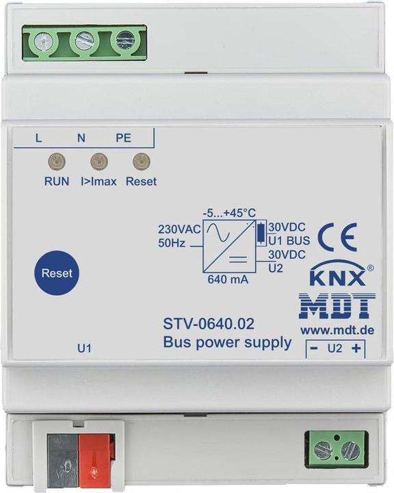 Actual product image MDT technologies Bus voltage supply STV-0640.02