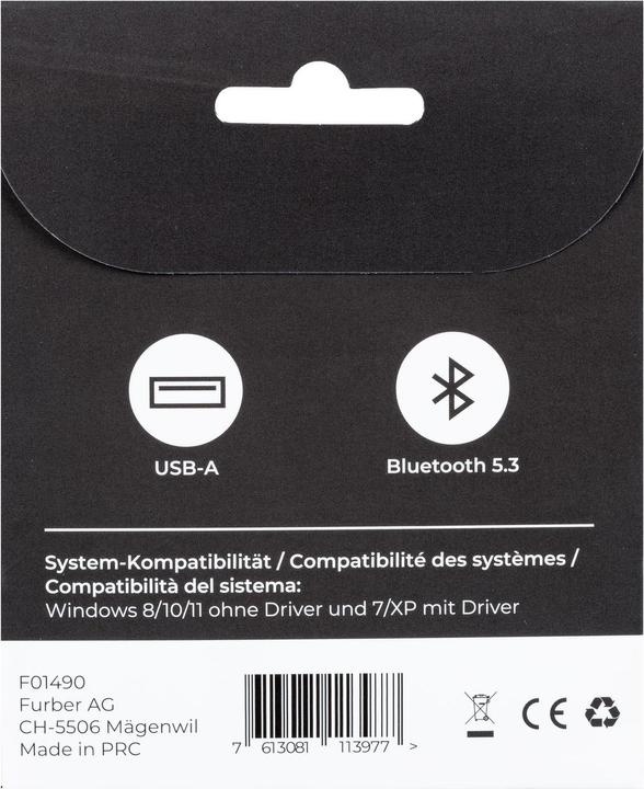 Produktbild Onit USB-Bluetooth-Adapter USB-A (Sender & Empfänger)