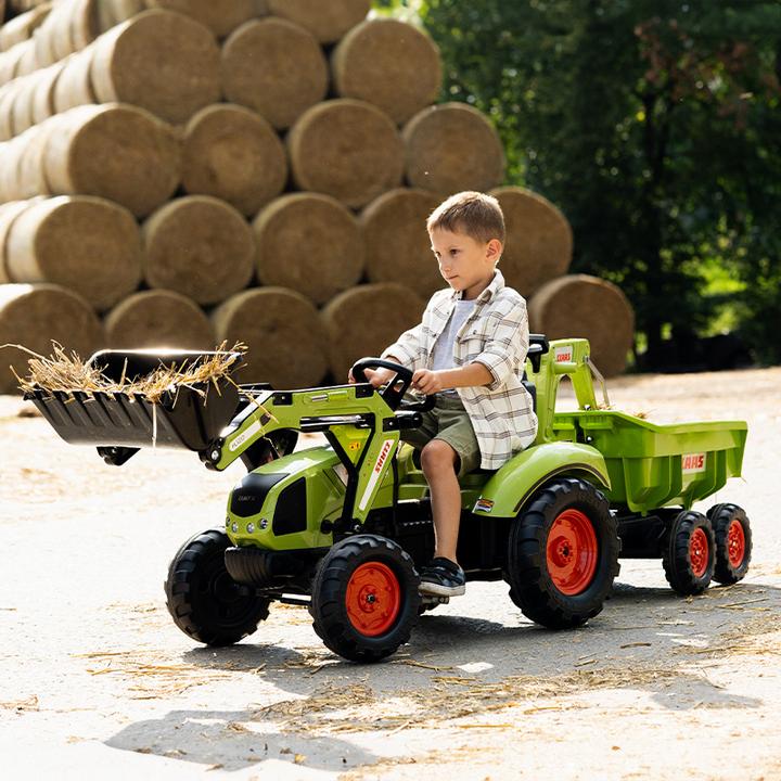 Produktbild Falk Toys Claas Traktor + Anh. XL