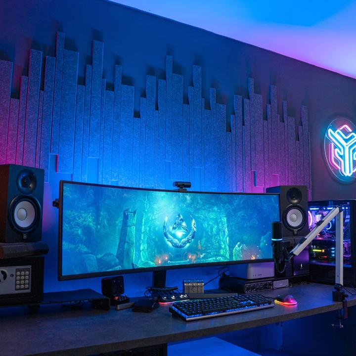 Produktbild Streamplify ACOUSTIC PANEL - 6er-Pack, grau (6 Stk.)
