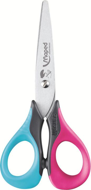 Immagine prodotto Maped Forbici Sensoft 13 cm colorate per mancini (13 cm)