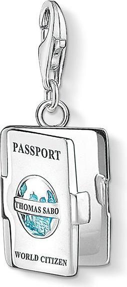 Image du produit Thomas Sabo Pendentif breloque Passeport (Argent)