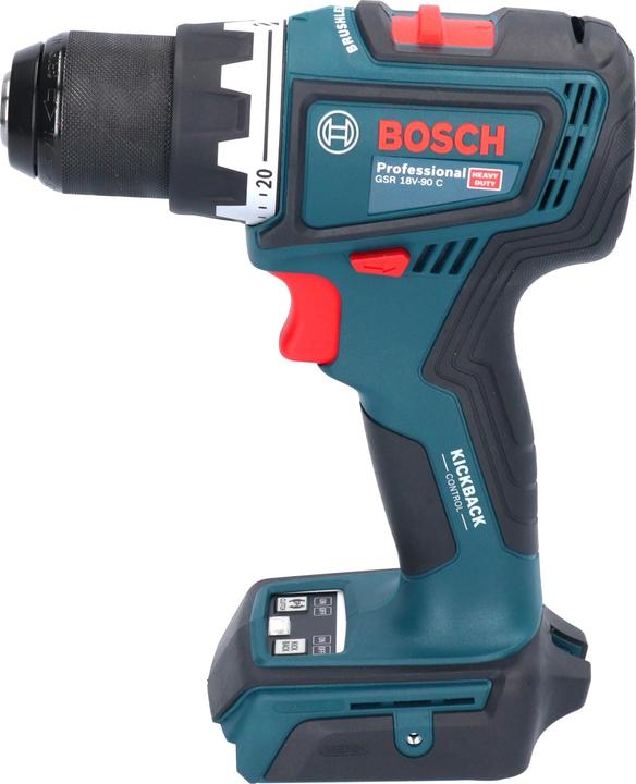 Immagine prodotto Bosch Professional Bosch GSR 18V-90 C Trapano avvitatore professionale a batteria 18 V 64 Nm brushless + 1x batteria (Batteria ricaricabile)
