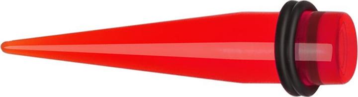 Actual product image Star Piercing Expander red (Acrylic)