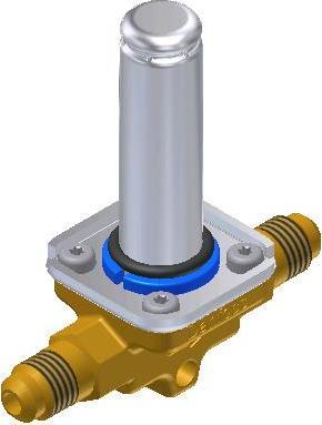 Produktbild Danfoss EVR 3 Flare, 1/4 - Magnetventil, Flare, 1/4", NC, 0,270 m3/h