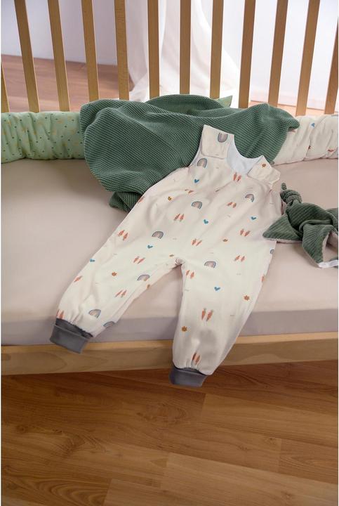Image du produit Odenwälder Sac de couchage d'été pour bébés Jumper non matelassé Ecru T. 86/92 (92 cm)