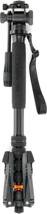 Image du produit 3 Legged Thing Punks Taylor 2.0 Monopod Kit w/DOCZ2 Foot Stabilizer & AH Trinity Darkness/Matte Black