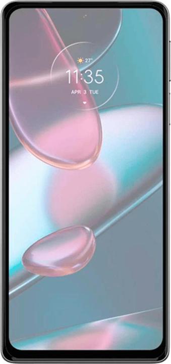 Actual product image Just in Case Edge to Edge tempered glass screen protector Motorola Edge 30 Pro (1 Piece, Motorola Edge 30 Pro)