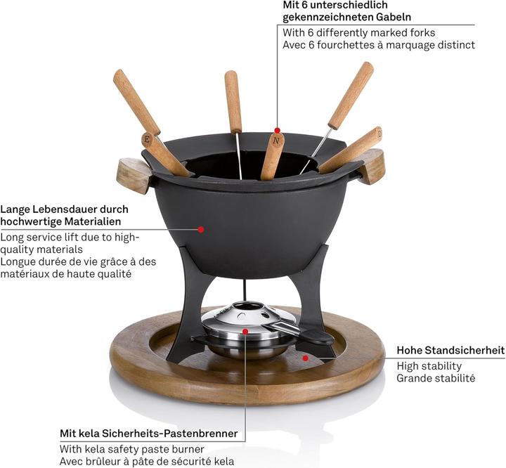 Immagine prodotto Kela Paese (Fonduta Bourguignonne, Fondue Chinoise)