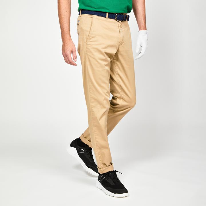 Produktbild Inesis Herren Golf Hose Baumwolle - MW500 beige (34)