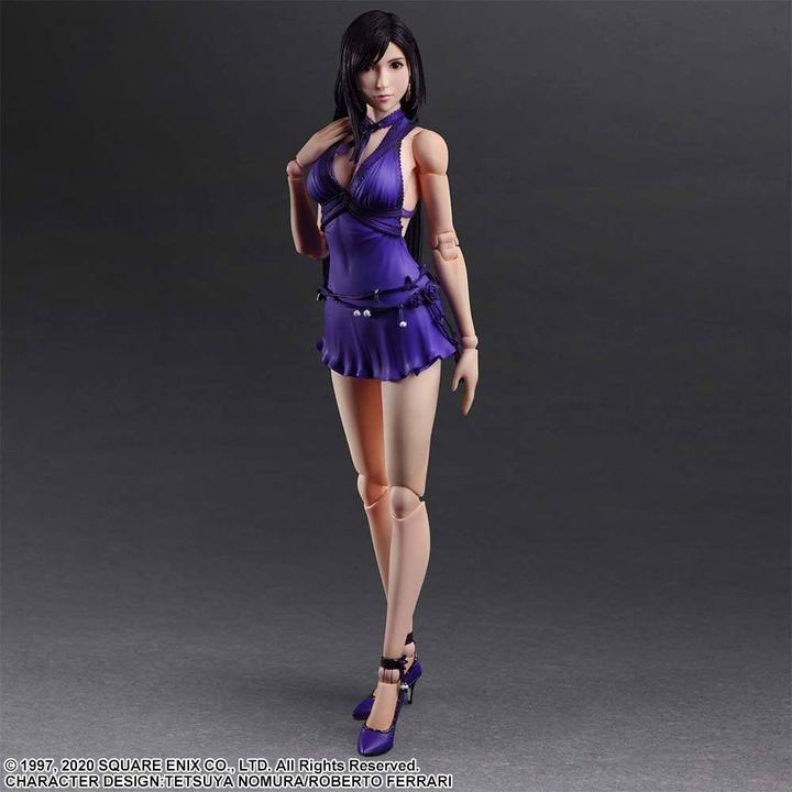 Actual product image Square Enix AF Final Fantasy VII Remake Play Arts Kai : Tifa Dress