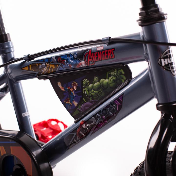 Produktbild ‎Huffy Huffy Avengers 14 Zoll Fahrrad, Grau/Schwarz (14")