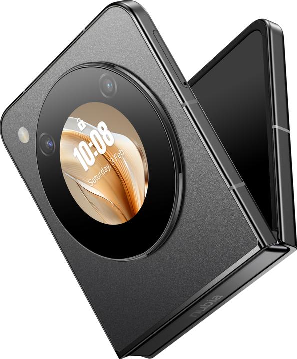 Produktbild Nubia Flip (256 GB, Cosmic Black, 6.90", Dual SIM, 50 Mpx, 5G)