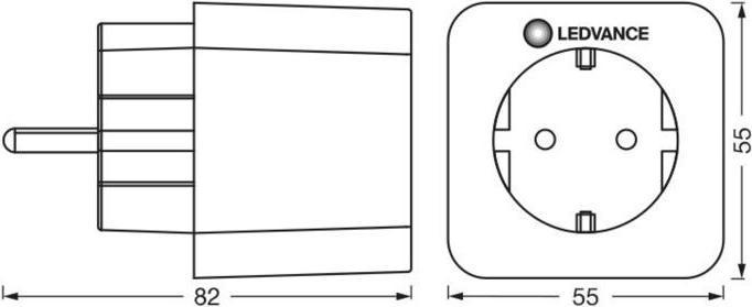 Actual product image Ledvance Plug