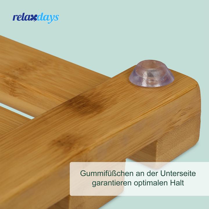 Produktbild Relaxdays Badematte (50 x 50 x 3.5 cm)