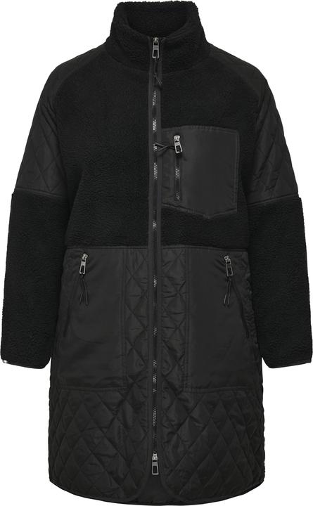 Actual product image Only High closed curve coat quilted jacket (M)